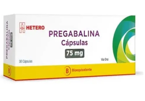 PREGABALINA  75 MG SEVEN PHARMA/HETERO X 30 CAP (GENER)