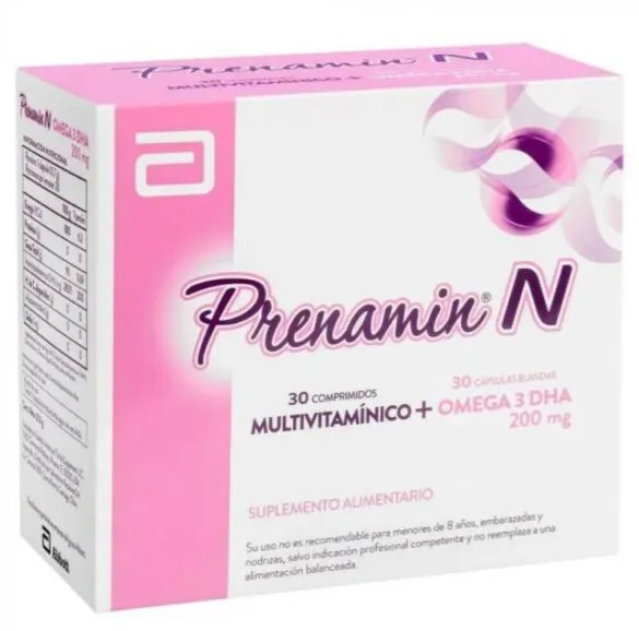 PRENAMIN NATAL 30 COMP + 30 LIQUICAPS***