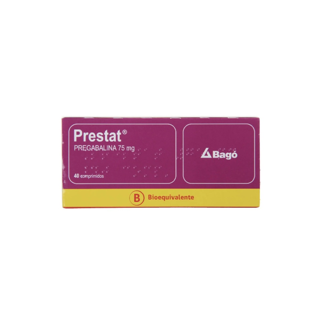 PRESTAT  75 MG X 40 COMP (PREGABALINA)