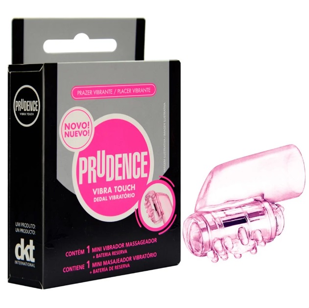 PRUDENCE DEDO VIBRATORIO PINK  +BATERIA 