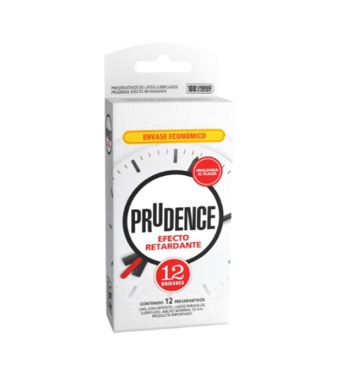 PRUDENCE PRESERVATIVO RETARDANTE X 12 UNID