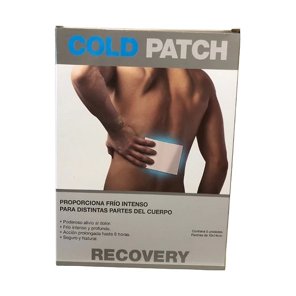 RECOVERY COLD PATCH X 5 UNIDADES (PARCHE FRIO INSTANTANEO 8 HORAS)