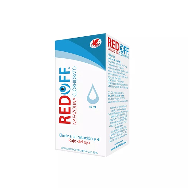 RED OFF SOL OFTALMICA 0,0125% X 15 ML (NAFAZOLINA)