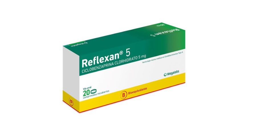 REFLEXAN 5 MG X 20 COMP (CICLOBENZAPRINA)