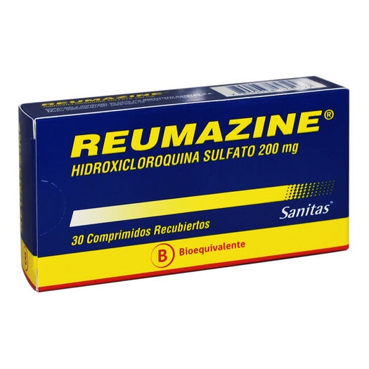 REUMAZINE 200 MG X 30 COMP (HIDROXICLOROQUINA)