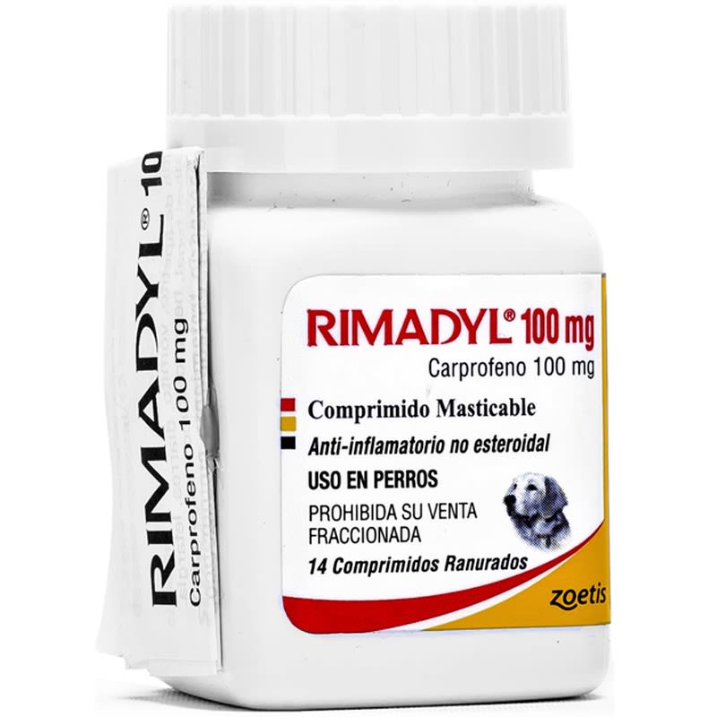 RIMADYL 100 MG X 14 COMP (CARPROFENO) (VET)