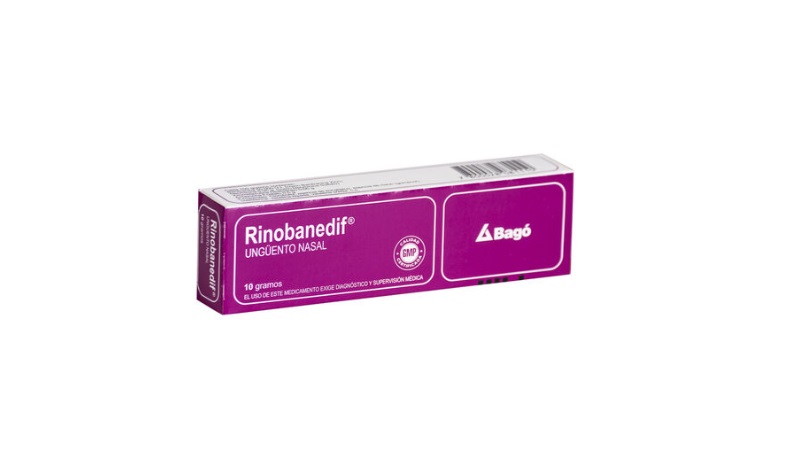 RINOBANEDIF UNGUENTO ENDONASAL X 10 GR