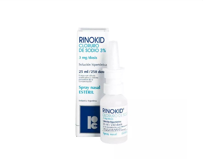 RINOKID SPRAY NASAL 3 % 250 DOSIS X 25 ML