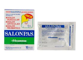 SALONPAS PARCHE X 10 UNID (MENTOL/ALCANFOR/SALICILATO)