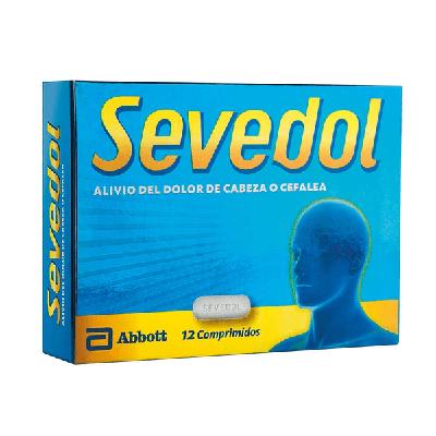 SEVEDOL X 12 COMP (AC. ACETILSALICILICO/CAFEINA/PARACETAMOL)***