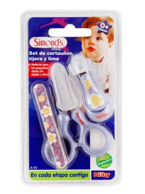 SIMONDS BABY SET MANICURE (CORTAUÑAS-TJERA-LIMA)