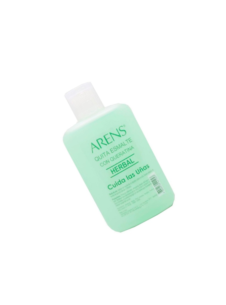 QUITAESMALTE  HERBAL MARCA ARENS/ELITE 110 ML