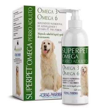 SUPERPET OMEGA 3 Y OMEGA 6 PERRO 125 ML (VET)*Descuento pronto vence*