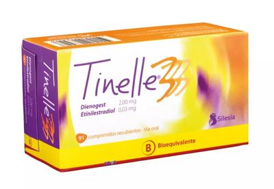 TINELLE 3 X 91 COMP (DIENOGEST/ETINILESTRADIOL) (HORM)