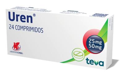 UREN X 24 COMP (HIDROCLOROTIAZIDA//TRIAMTERENO)***