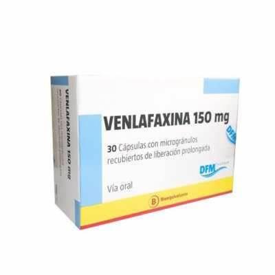 VENLAFAXINA 150 MG LIB PROLONG DFM PHARMA X 30 CAPS (GENER)***