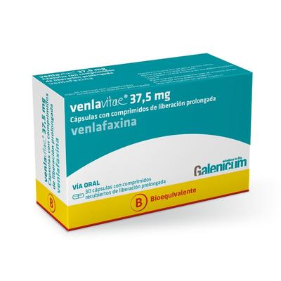 VENLAVITAE 37,5 MG X 30 CAPS (VENLAFAXINA)