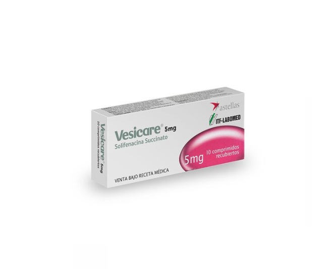 VESICARE 5 MG X 10 COMP (SOLIFENACINA)