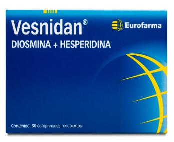 VESNIDAN 500 MG X 30 COMP (DIOSMINA/HESPERIDINA)
