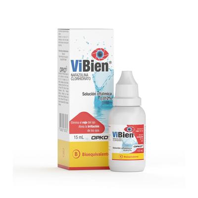 VIBIEN 0.012 % SOL OFTALMICA X 15 ML (NAFAZOLINA)