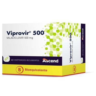 VIPROVIR 500 MG X 42 COMP (VALACICLOVIR) (PTM)