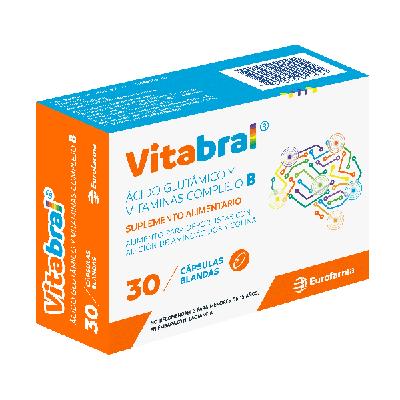 VITABRAL X 30 CAPS BLANDAS (ACIDO GLUTAMICO/VITAMINAS B)***