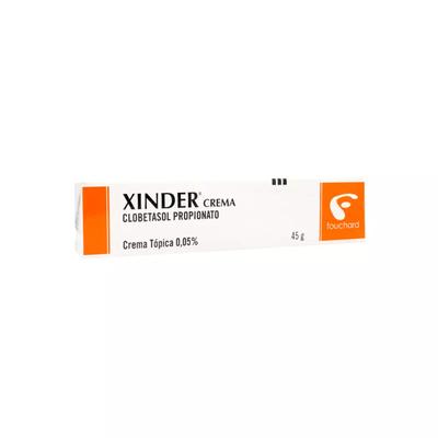 XINDER CREMA 0,05 % X 45 GR (CLOBETASOL)***