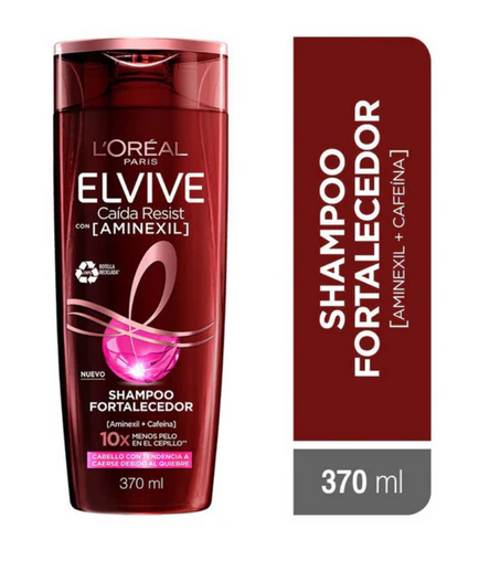 ELVIVE SHAMPOO CAIDA RESIST CON AMINEXIL X 370 ML
