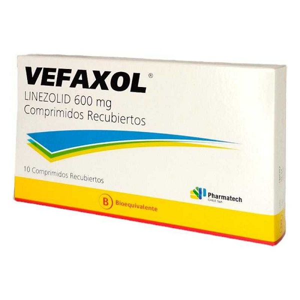 VEFAXOL 600 MG PHARMATECH X 10 COMP (LINEZOLID)