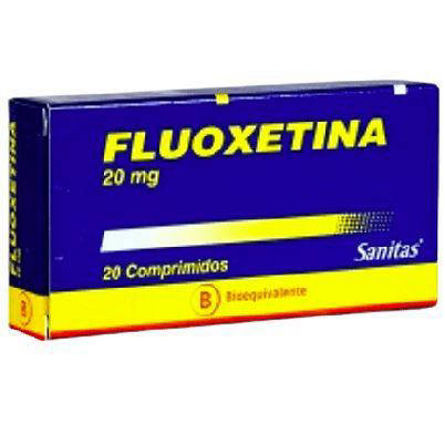 FLUOXETINA 20 MG X 20 COMP SANITAS (GENER) (PTM)