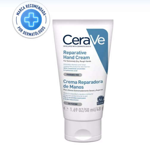 CERAVE CREMA REPARADORA DE MANOS X 50 ML