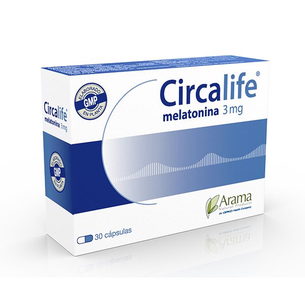 CIRCALIFE 3 MG X 30 CAPSULAS(MELATONINA)