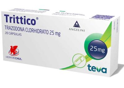 TRITTICO 25 MG X 20 CAPS (TRAZODONA)