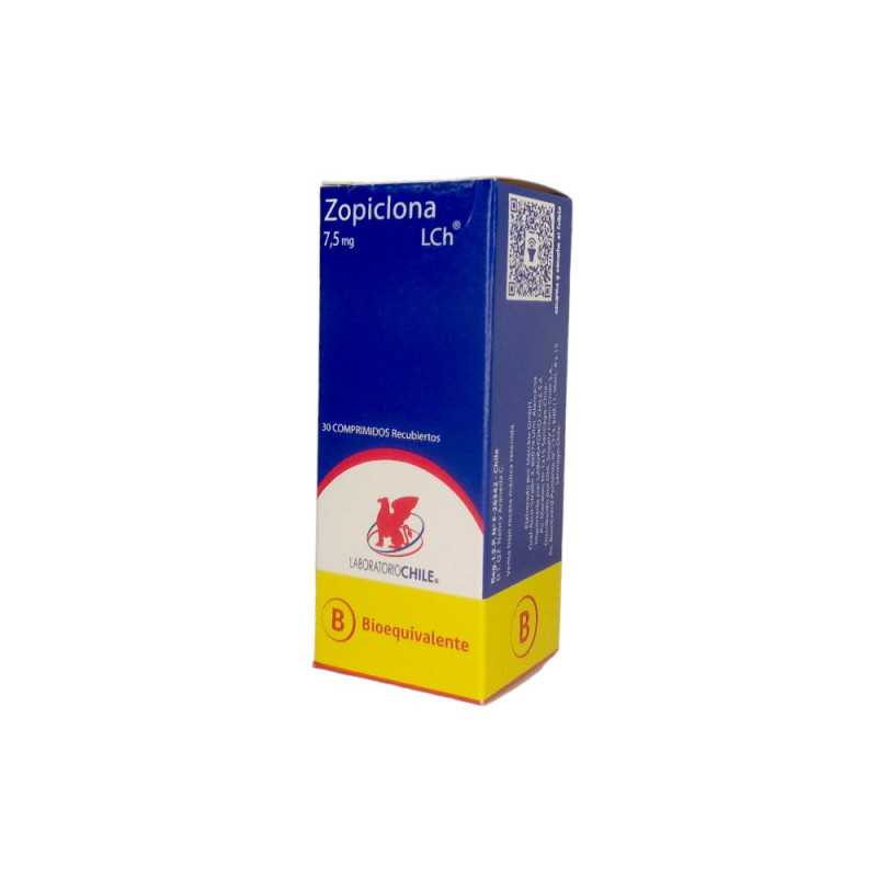 CENABAST ZOPICLONA 7,5 MG X 30 COMP LABORATORIO CHILE