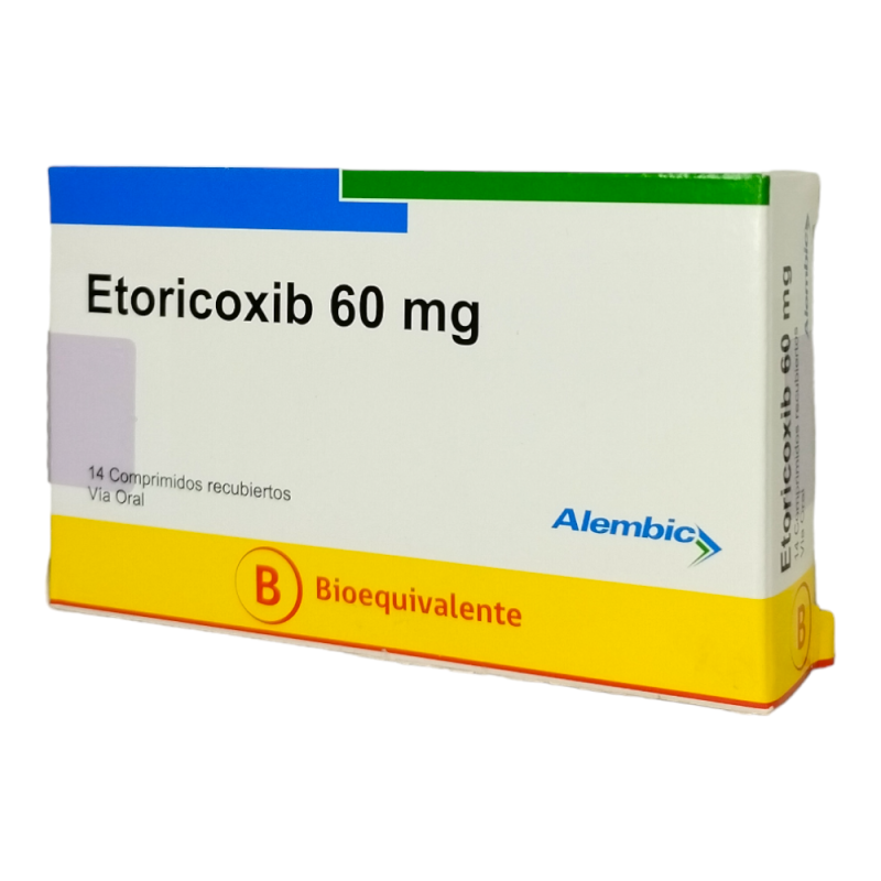CENABAST ETORICOXIB 60 MG ALEMBIC X 14 COMP