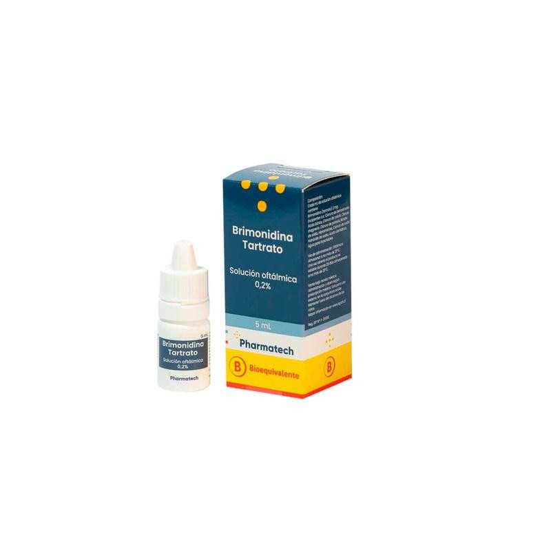 BRIMONIDINA TARTRATO 0.2% X 5 ML