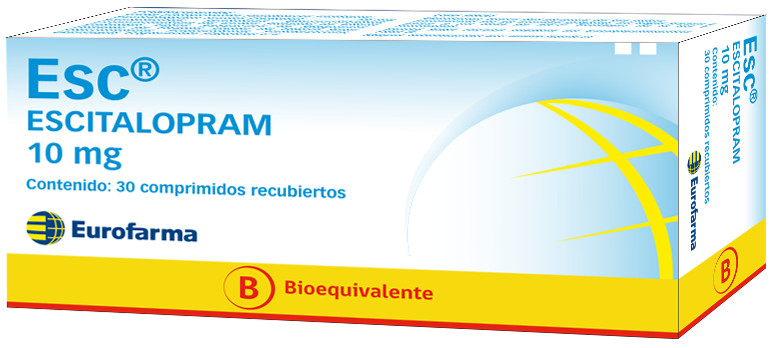ESC 10 MG X 30 COMP (ESCITALOPRAM) EUROFARMA