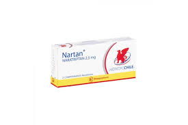 NARTAN 2.5 MG X 2 COMP (NARATRIPTAN)