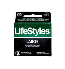 LIFESTYLES PRESERVATIVOS LARGE X 3 UNID