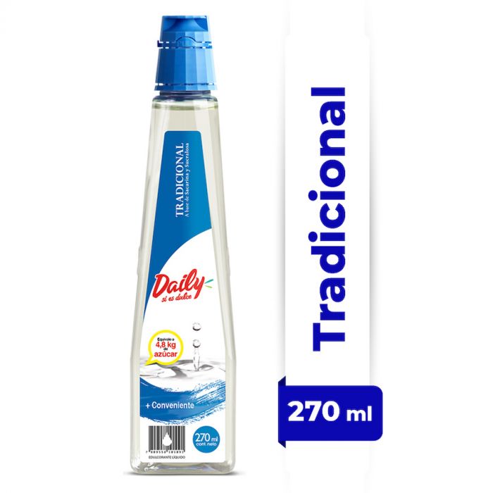 ENDULZANTE DAILY TRADICIONAL GOTAS X 270 ML
