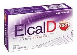 ELCAL D FORTE X 30 CAPS (CALCIO 450+VIT D 175)