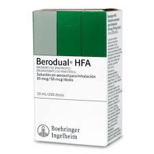BERODUAL HFA INH X 200 DOSIS (FENOTEROL/IPRATROPIO)