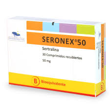 SERONEX 50 MG X 30 COMPRIMIDOS (SERTRALINA)