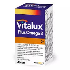 VITALUX PLUS OMEGA 3 X 30 CAPS fecha de vencimiento octubre