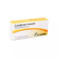 CARDICON RETARD 20 MG X 30 COMP LP (NIFEDIPINO)