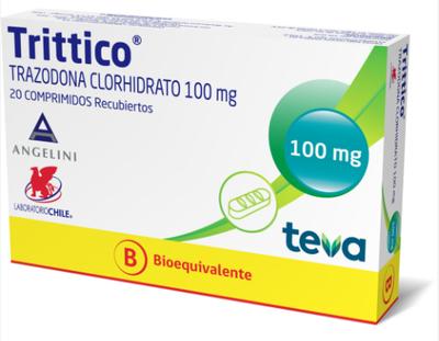 TRITTICO 100 MG X 20 COMP (TRAZODONA)