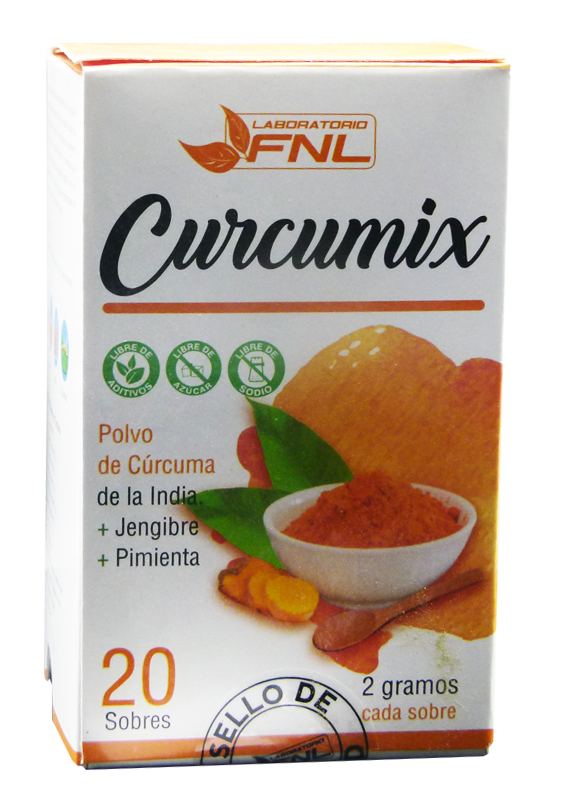 CURCUMIX (CURCUMA+JENGIBRE+PIMIENTA) X 20 SOBRES FNL (NAT)