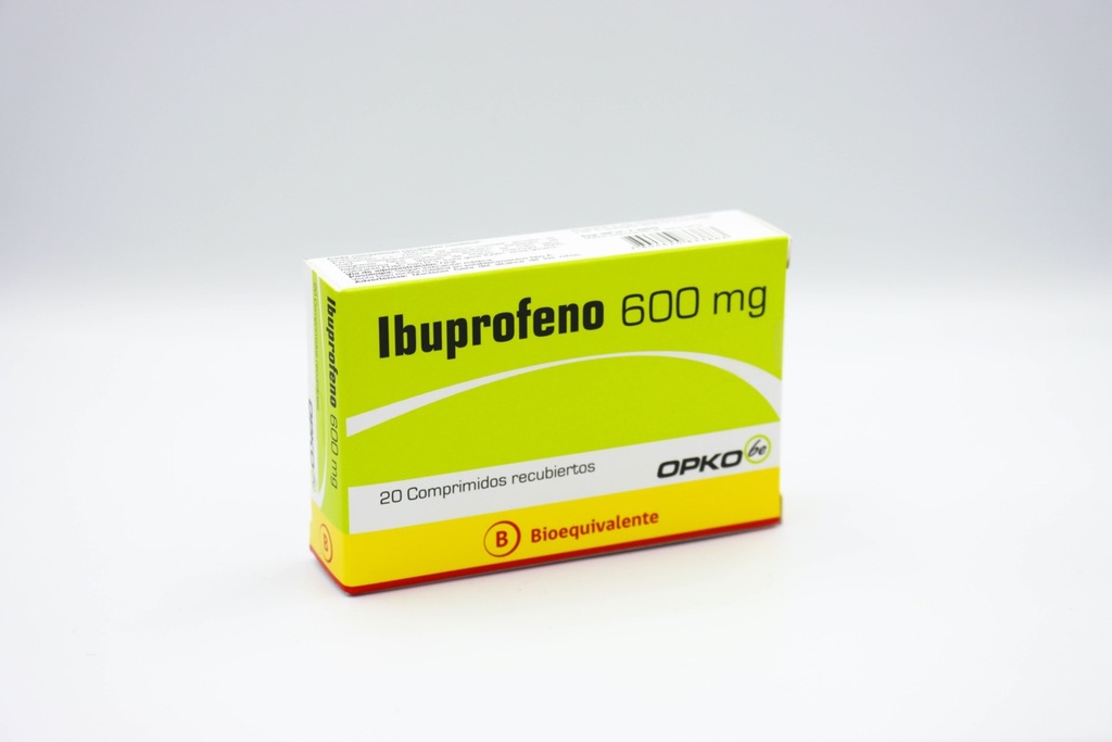 IBUPROFENO 600 MG OPKO X 20 COMP (GENER) (PTM)