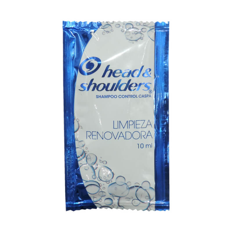 HEAD & SHOULDERS SHAMPOO SACHET LIMP RENOVADORA 10 ML