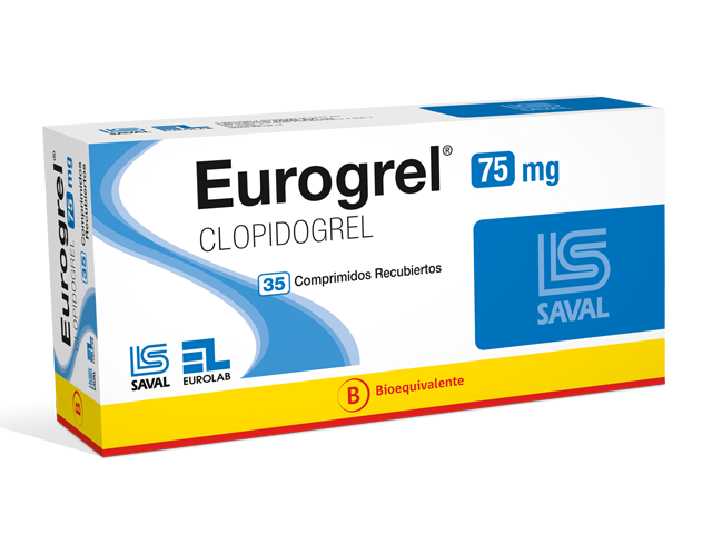 EUROGREL 75 MG X 35 COMP  (CLOPIDOGREL)